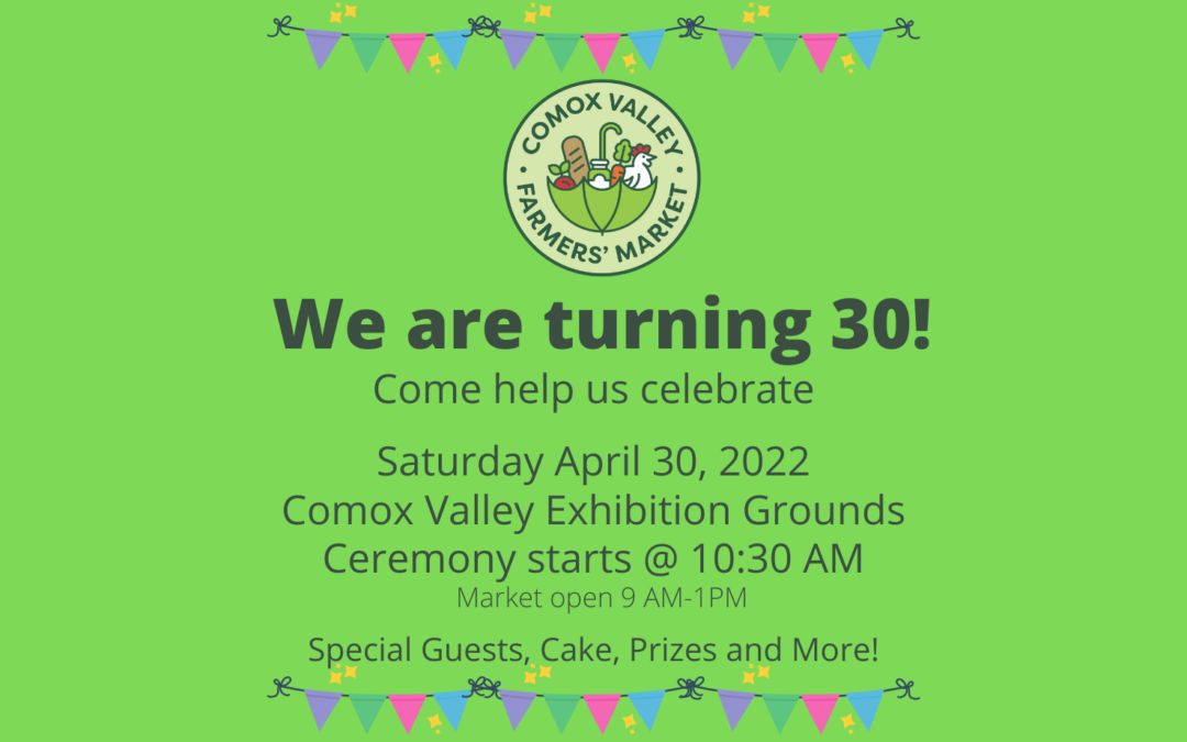 We are Turning 30!