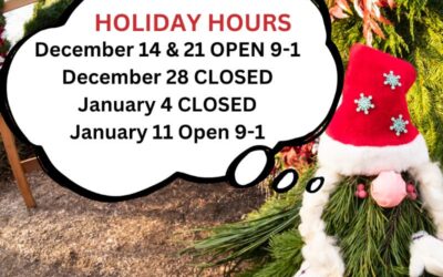 Holiday Hours